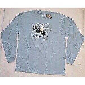 NWT Official Steve & Barrys Gildan Long Sleeve Size XL "Grab Your Balls" Philly